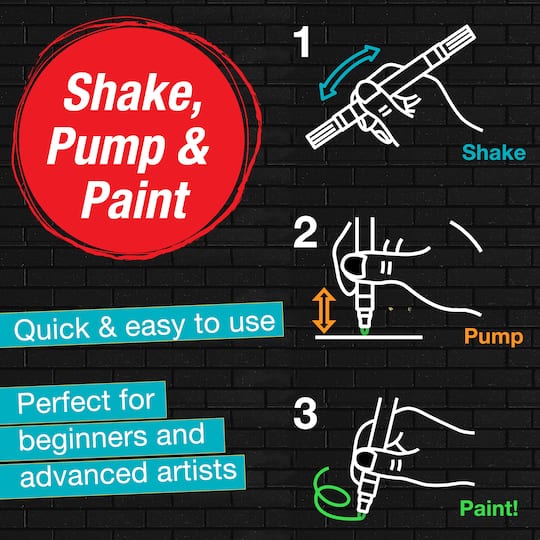 Faber-Castell® Black Edition Shake & Paint Black Acrylic Marker